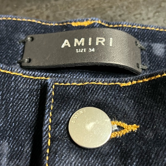 Amiri relaxed velvet jeans new never worn MSRP $650 - Picture 5 of 16
